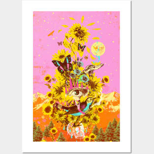 SUNFLOWER DREAM Posters and Art